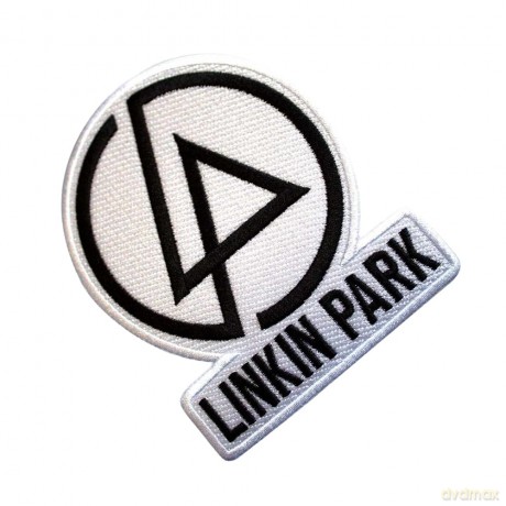 Linkin Park: Standard Patch: Concentric Text Logo (White)