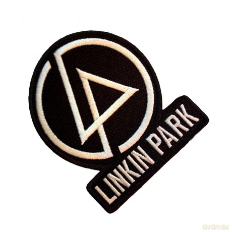 Linkin Park: Standard Patch: Concentric Text Logo (White)