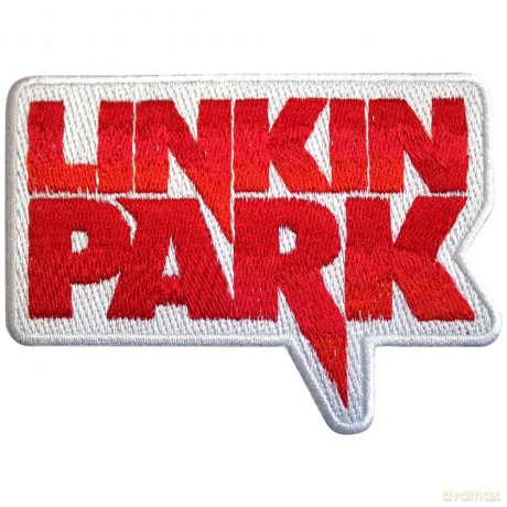 Linkin Park: Standard Patch: White Logo (Black)