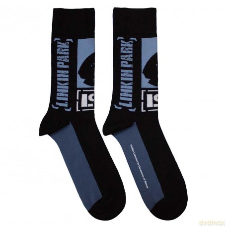 Linkin Park: Unisex Ankle Socks: Crouching (Black) (UK Size 4 - 7)