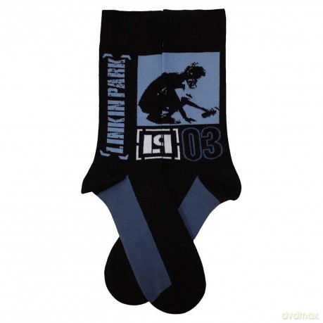 Linkin Park: Unisex Ankle Socks: Crouching (Black) (UK Size 4 - 7)