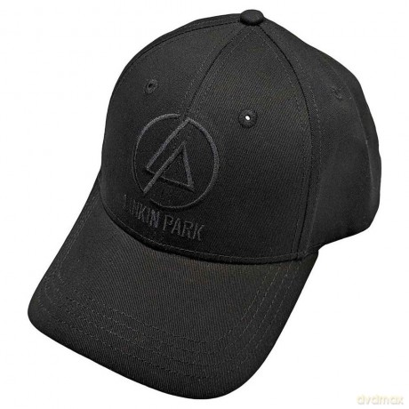 Linkin Park: Unisex Baseball Cap: Concentric Text Logo (Black)