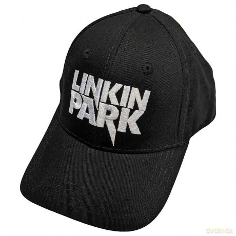 Linkin Park: Unisex Baseball Cap: White Logo (Black)