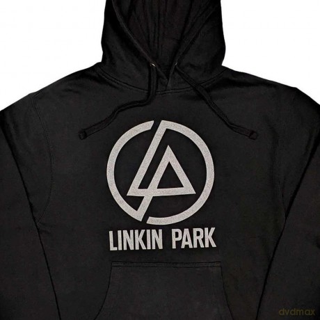 Linkin Park: Unisex Pullover Hoodie: Concentric (Black) (Medium)