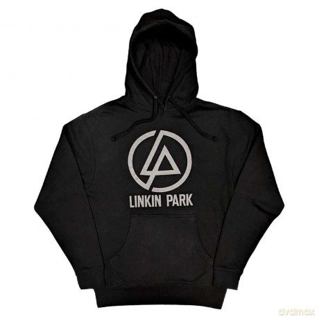 Linkin Park: Unisex Pullover Hoodie: Concentric (Black) (X-Large)