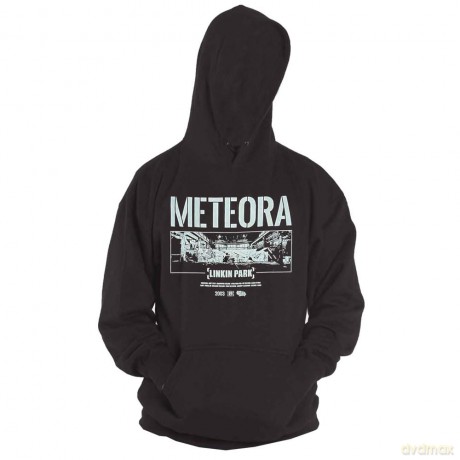 Linkin Park: Unisex Pullover Hoodie: Meteora Wall Art (Black) (X-Large)