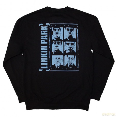 Linkin Park: Unisex Sweatshirt: Meteora Portraits (Black) (Back Print) (Small)