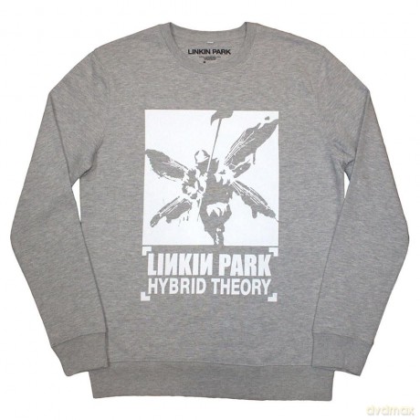 Linkin Park: Unisex Sweatshirt: Soldier Hybrid Theory (Grey) (X-Small)