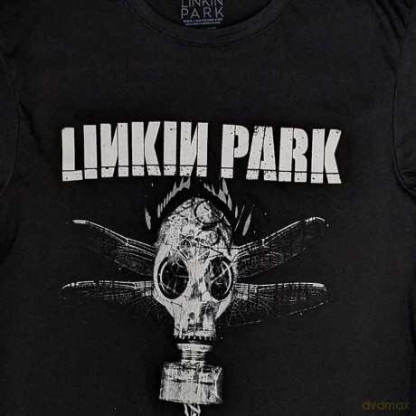 Linkin Park: Unisex T-Shirt: Gas Mask (Black) (XX-Large)