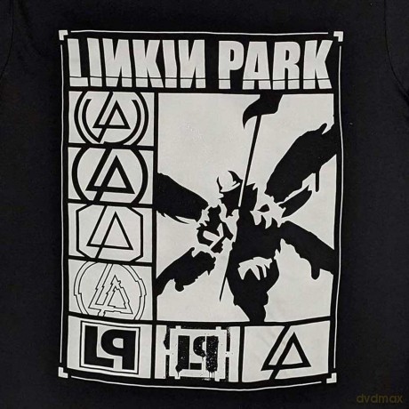Linkin Park: Unisex T-Shirt: Logos Rectangle (Black) (Medium)