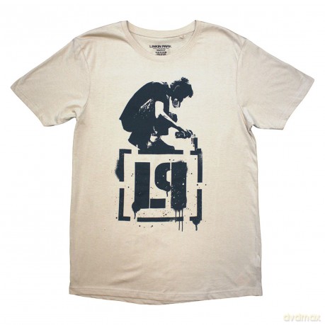Linkin Park: Unisex T-Shirt: Meteora (Sand) (Back Print) (Medium)
