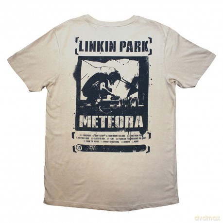 Linkin Park: Unisex T-Shirt: Meteora (Sand) (Back Print) (X-Large)