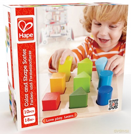 HAPE Kolory i kształty [ZABAWKA]