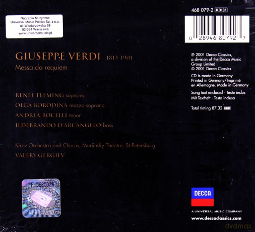 Verdi: Requiem [2CD]