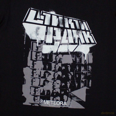 Linkin Park: Unisex T-Shirt: Spray Collage (Black) (Large)