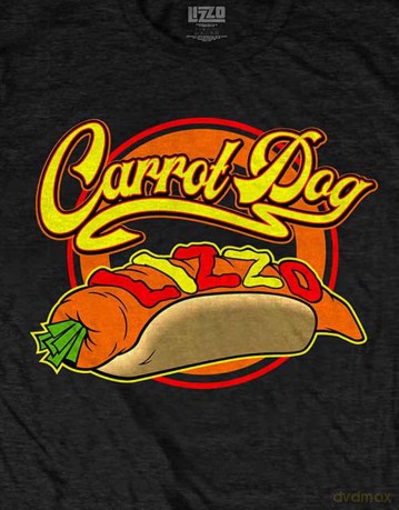 Lizzo: Unisex T-Shirt: Carrot Glizzy (Black) (XX-Large)