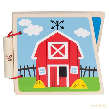 HAPE Na Farmie książeczka [ZABAWKA]