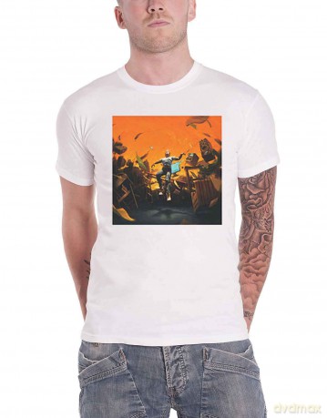 Logic: Unisex T-Shirt: No Pressure (White) (Back Print) (Small)