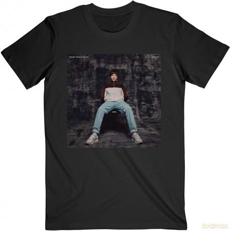 Louis Tomlinson: Unisex T-Shirt: Walls (Black) (Small)