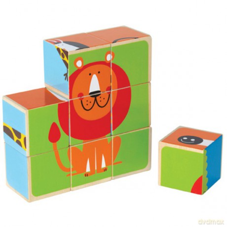 HAPE Swiat Zoo puzzle [ZABAWKA]