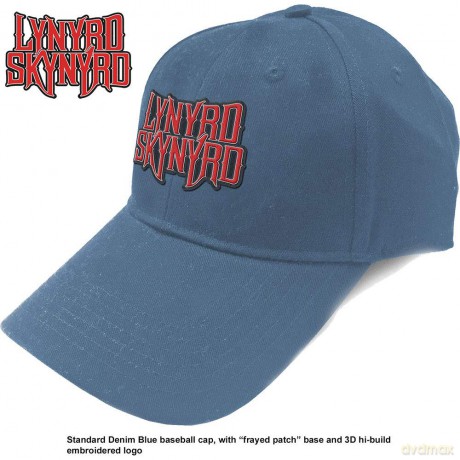 Lynyrd Skynyrd: Unisex Baseball Cap: Logo (Denim Blue)