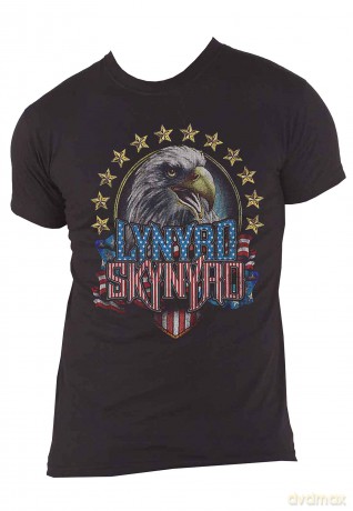 Lynyrd Skynyrd: Unisex T-Shirt: Eagle (Black) (Medium)