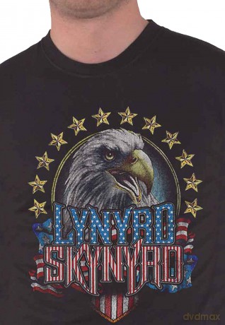Lynyrd Skynyrd: Unisex T-Shirt: Eagle (Black) (XX-Large)
