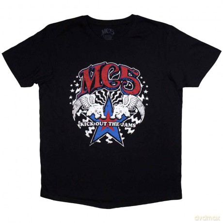 Mc5: MC5 Unisex T-Shirt: Star (Black) (Medium)