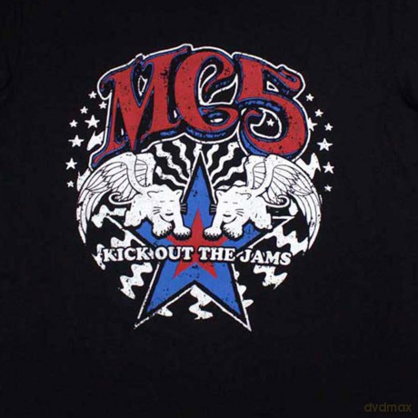 Mc5: MC5 Unisex T-Shirt: Star (Black) (Medium)