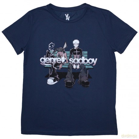 Machine Gun Kelly: Ladies T-Shirt: Bench (Denim Blue) (Medium)