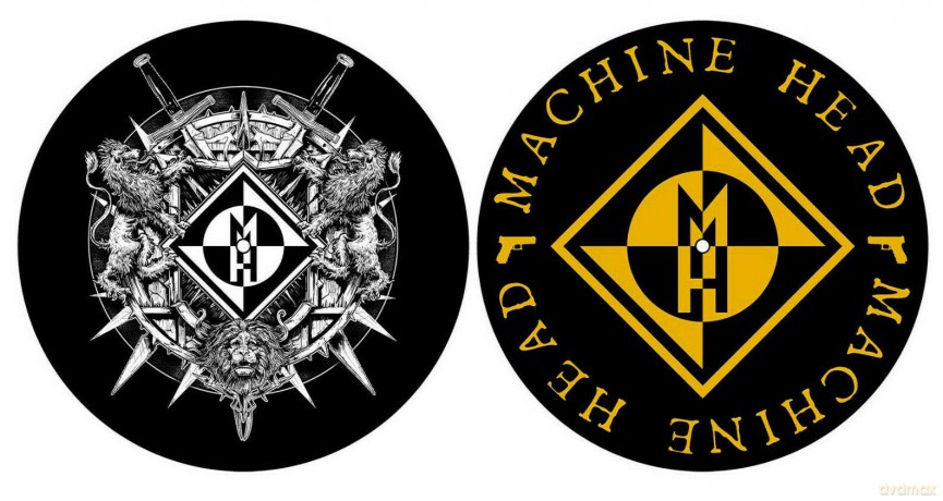 Machine Head: Turntable Slipmat Set: Crest