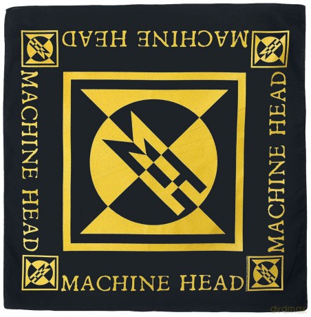 Machine Head: Unisex Bandana: Diamond Logo (Black)