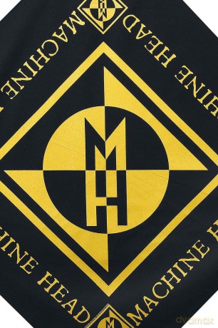 Machine Head: Unisex Bandana: Diamond Logo (Black)