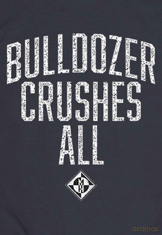 Machine Head: Unisex T-Shirt: Bulldozer (Heather Grey) (Back Print) (Medium)