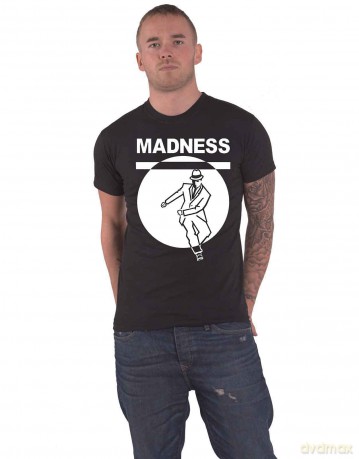 Madness: Unisex T-Shirt: Dancing Man (Black) (Medium)