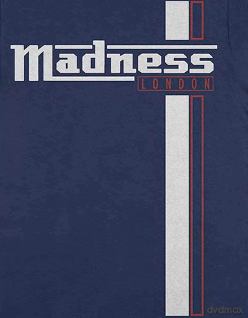 Madness: Unisex T-Shirt: Stripes (Navy Blue) (Large)