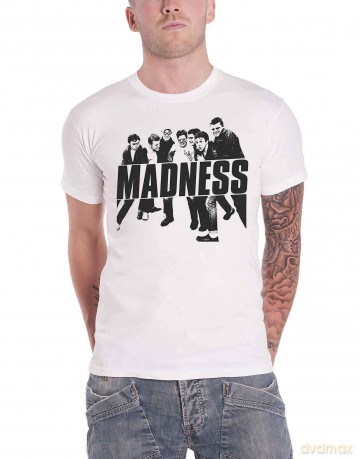 Madness: Unisex T-Shirt: Vintage Photo (White) (Medium)