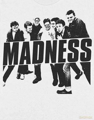 Madness: Unisex T-Shirt: Vintage Photo (White) (Medium)