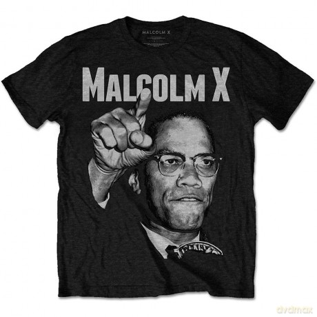 Malcolm X: Men's Tee: Pointing (Small)
