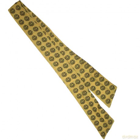 Maneskin: Unisex Cravat: Warped Logo (Yellow) (Ex-Tour)