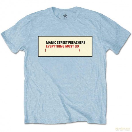 Manic Street Preachers: Men's Tee: Everything Must Go (Small)