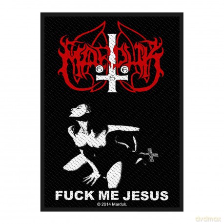 Marduk: Standard Patch: Fuck Me Jesus (Loose)