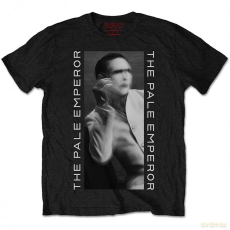 Marilyn Manson: Unisex T-Shirt: The Pale Emperor (Black) (Medium)