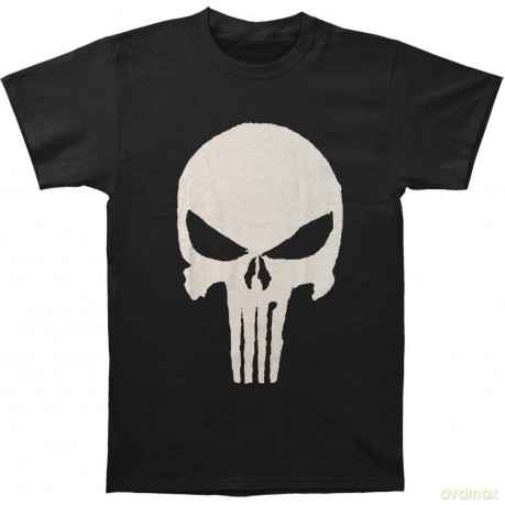 Marvel: Comics Men's Tee: Punisher Jagged Skull (Small)
