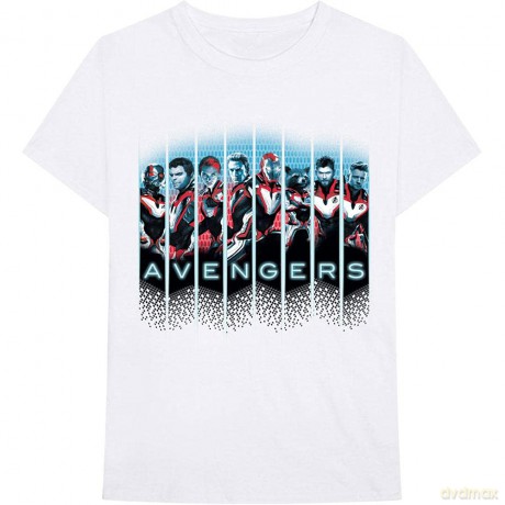 Marvel Comics: Unisex T-Shirt: Avengers Portraits (White) (Medium)
