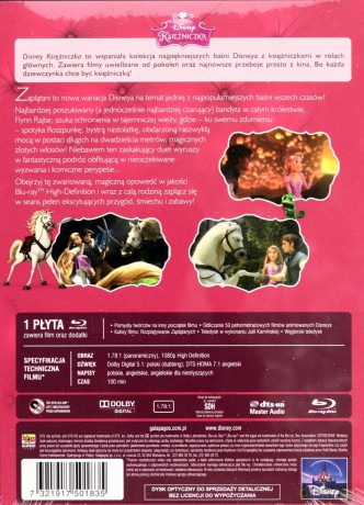 Zaplątani (Disney) (Księżniczka) [Blu-Ray]
