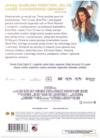 Wywiad z wampirem (polski lektor) (Premium Collection) [DVD]