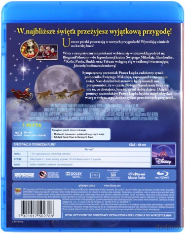 Świąteczne psiaki (Disney) [Blu-Ray]