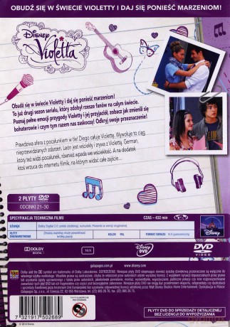 Violetta sezon 2 cz. 3 (Disney) [2DVD]