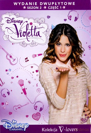 Violetta sezon 2 cz. 1+2+3+4 (Disney) Pakiet [8DVD]